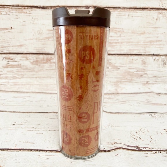 STARBUCKS Pumpkin Spice Latte PSL 10 Year Anniversary Travel Tumbler - Picture 5 of 8
